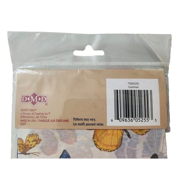 Decoupage Tissue Paper Pack With 5 Patterns Summer By DMD - Picture 4 of 4